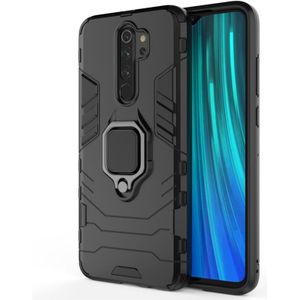 For Xiaomi Redmi Note 8 Pro Panther PC + TPU Shockproof Protective Case(Black)