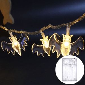 2.5m Bat Design Halloween Series LED String Light  20 LEDs 3 x AA Batteries Box Operated Party Props Fairy Decoration Night Lamp