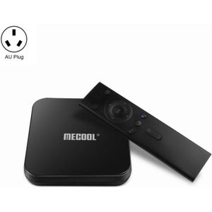 MECOOL KM9 Pro 4K Ultra HD Smart Android 9.0 Amlogic S905X2 TV Box with Remote Controller  2GB+16GB  Support WiFi /HDMI/TF Card/USBx2  AU Plug