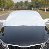 Car Half-cover Car Clothing Sunscreen Heat Insulation Sun Nisor  Aluminum Foil Size: 4.7x1.8x1.5m