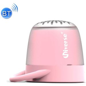 Universe Portable Loudspeakers Mini Wireless Bluetooth V4.2 Speaker  Support Hands-free / Support TF Music Player (Pink)