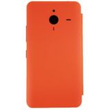 Original Horizontal Flip Leather Case + Plastic Back Cover for Microsoft Lumia 640XL (Orange)