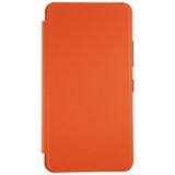 Original Horizontal Flip Leather Case + Plastic Back Cover for Microsoft Lumia 640XL (Orange)