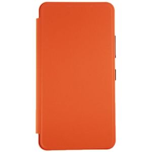 Original Horizontal Flip Leather Case + Plastic Back Cover for Microsoft Lumia 640XL (Orange)