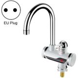 Kitchen Instant Electric Hot Water Faucet Hot & Cold Water Heater EU Plug Specification: Lamp Display Lower Water Inlet