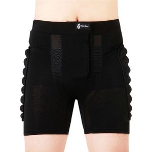 WOLFBIKE Adult Skiing Skating Snowboarding Protective Gear Outdoor Sports Hip Padded Shorts Size : L