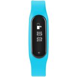 CHIGU C6 0.69 inch OLED Display Bluetooth Smart Bracelet  Support Heart Rate Monitor / Pedometer / Calls Remind / Sleep Monitor / Sedentary Reminder / Alarm / Anti-lost  Compatible with Android and iOS Phones (Blue)
