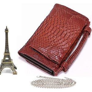 Genuine Leather Women Hand Bag Female Fashion Chain Shoulder Bag Luxury Designer Tote Messenger Bags(Coffee)