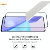 For OnePlus 9R 2 PCS ENKAY Hat-Prince Anti-drop Full Glue Tempered Glass Full Screen Film Anti-fall Protector