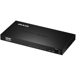 1 x 8 Full HD 1080P HDMI Splitter with Switch  Support 3D & 4K x 2K