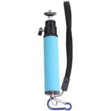 LED Flash Light Holder Sponge Steadicam Handheld Monopod with Gimbal for SLR Camera(Blue)