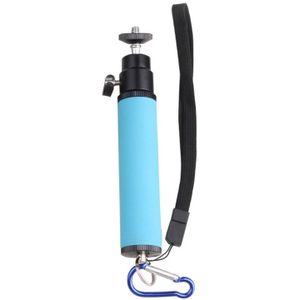 LED Flash Light Holder Sponge Steadicam Handheld Monopod with Gimbal for SLR Camera(Blue)