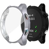 For Garmin Forerunner 935 TPU Electroplated Watch Case(Gun Color)