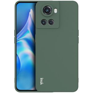 Voor OnePlus Ace 5G/10R 5G IMAK UC-4-serie Straight Edge TPU-telefoonhoesje (Dark Green)