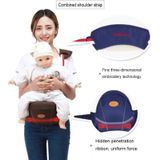 Ergonomic Baby Carrier with Hip Seat for Baby with Reflective Strip for 0-3 Years Old(Red)