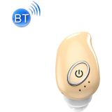 V21 Mini Single Ear Stereo Bluetooth V5.0 Wireless Earphones without Charging Box(Flesh Color)