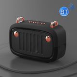 BS32D Wireless Bluetooth Speaker Cartoon Subwoofer Outdoor Card Portable Mini Speaker(Black)