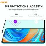 For Redmi Note 9S/Note 9 Pro (Max) ENKAY Hat-Prince 0.26mm 9H 6D Curved Full Screen Eye Protection Green Film Tempered Glass Protector