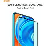 For Redmi Note 9S/Note 9 Pro (Max) ENKAY Hat-Prince 0.26mm 9H 6D Curved Full Screen Eye Protection Green Film Tempered Glass Protector