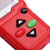 KW680 Mini OBDII Car Auto Diagnostic Scan Tools  Auto Scan Adapter Scan Tool (Can Detect Battery and Voltage  Only Detect 12V Gasoline Car) (Red)