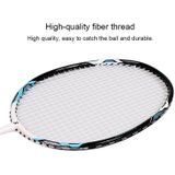 LEIJIAER 8500 Carbon Composite Badminton Racket + 2 Sweatbands Set for Adults