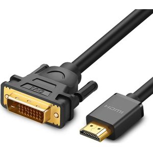 UGREEN DVI D(24+1) Male to HDMI Male HD 2K Two-way Interchanging Line Length: 3m