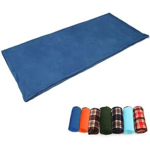 Aotu AT6109 Outdoor Camping Fleece Sleeping Bag for Adult  Random Color Delivery  Size: 180x75cm