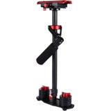 PULUZ 38.5-61cm Carbon Fibre Handheld Stabilizer for DSLR & DV Digital Video & Cameras  Load Range: 0.5-3kg(Red)