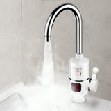 Digital Display Electric Heating Faucet Instant Hot Water Heater EU Plug Digital Elbow With Leakage Protection