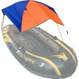 68349 Folding Awning Canoe Rubber Inflatable Boat Parasol Tent for 3 Person Boat is not Included
