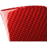Car Carbon Fiber Reading Light Panel Decorative Sticker for BMW Mini F55 F56 F60  Left and Right Drive Universal (Red)