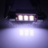 2 PCS 36mm 3.5W 180LM White Light 12 LED SMD 4014 CANBUS License Plate Reading Lights Car Light Bulb