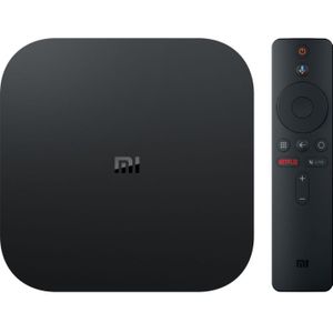 Xiaomi Mi Box S 4K HDR Android TV with Google Assistant Remote Streaming Media Player  Cortex-A53 Quad-core 64bit  2GB+8GB  Android 8.1  EU Version(Black)