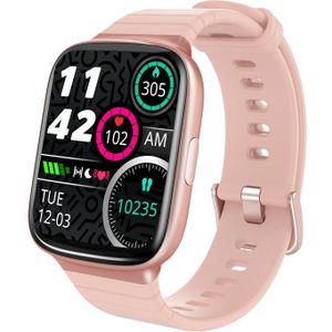 CS169 1.69 inch IPS Screen 5ATM Waterproof Sport Smart Watch  Support Sleep Monitoring / Heart Rate Monitoring / Sport Mode / Incoming Call & Information Reminder(Rose Gold)