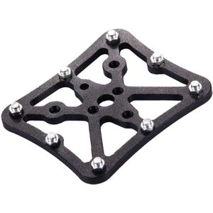 Single Road Bike Universal Clipless to Pedals Platform Adapter for Bike MTB  Size: Small(Black)