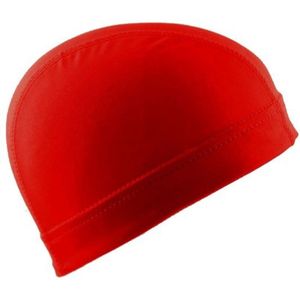 Hip Hop Dome Cap Wig Elastic Cap (Red)
