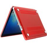 Crystal Hard Protective Case for Macbook Pro 13.3 inch A1278(Red)