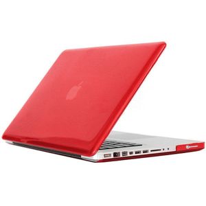 Crystal Hard Protective Case for Macbook Pro 13.3 inch A1278(Red)