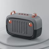 BS32D Wireless Bluetooth Speaker Cartoon Subwoofer Outdoor Card Portable Mini Speaker(Silver Gray)