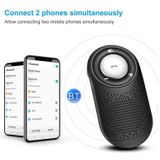 Car Sun Visor Bluetooth Music Receiver Support MP3 / Hands-free