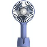 Desktop Portable Handheld Mini Silent Fan  Colour: X3 Blue