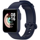 For Xiaomi Watch Mi Watch Lite / Redmi Watch Silicone Sports Wristband(dark blue)