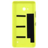 Frosted Surface Plastic Back Housing Cover for Microsoft Lumia 640(Yellow)