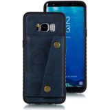 Leather Protective Case For Galaxy S8(Blue)