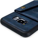 Leather Protective Case For Galaxy S8(Blue)