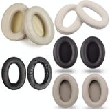 2 PCS Headset Comfortable Sponge Cover For Sony WH-1000xm2/xm3/xm4  Colour: (1000X / 1000XM2)Black Lambskin