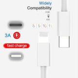 PD 18W USB-C / Type-C to 8 Pin Flash Charging Data Cable for iPhone X / 11 / 11 Pro / 11 Pro Max / XR / SE 2020  Length:2m