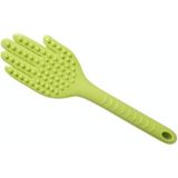 2 PCS Multifunctional Whole Body Silicone Palm Pat and Back Beater Massager Random Color Delivery