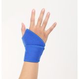 2 PCS Sports Palm Wrist Wrap Wristband OK Wrist Support(Blue)