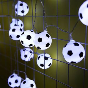 2m 20 LEDs Football Lantern String KTV Creative LED Decorative Light(White Light)